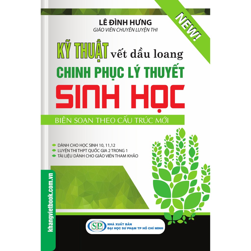 Sách - Kỹ thuật vết dầu loang Chinh phục lý thuyết Sinh Học.