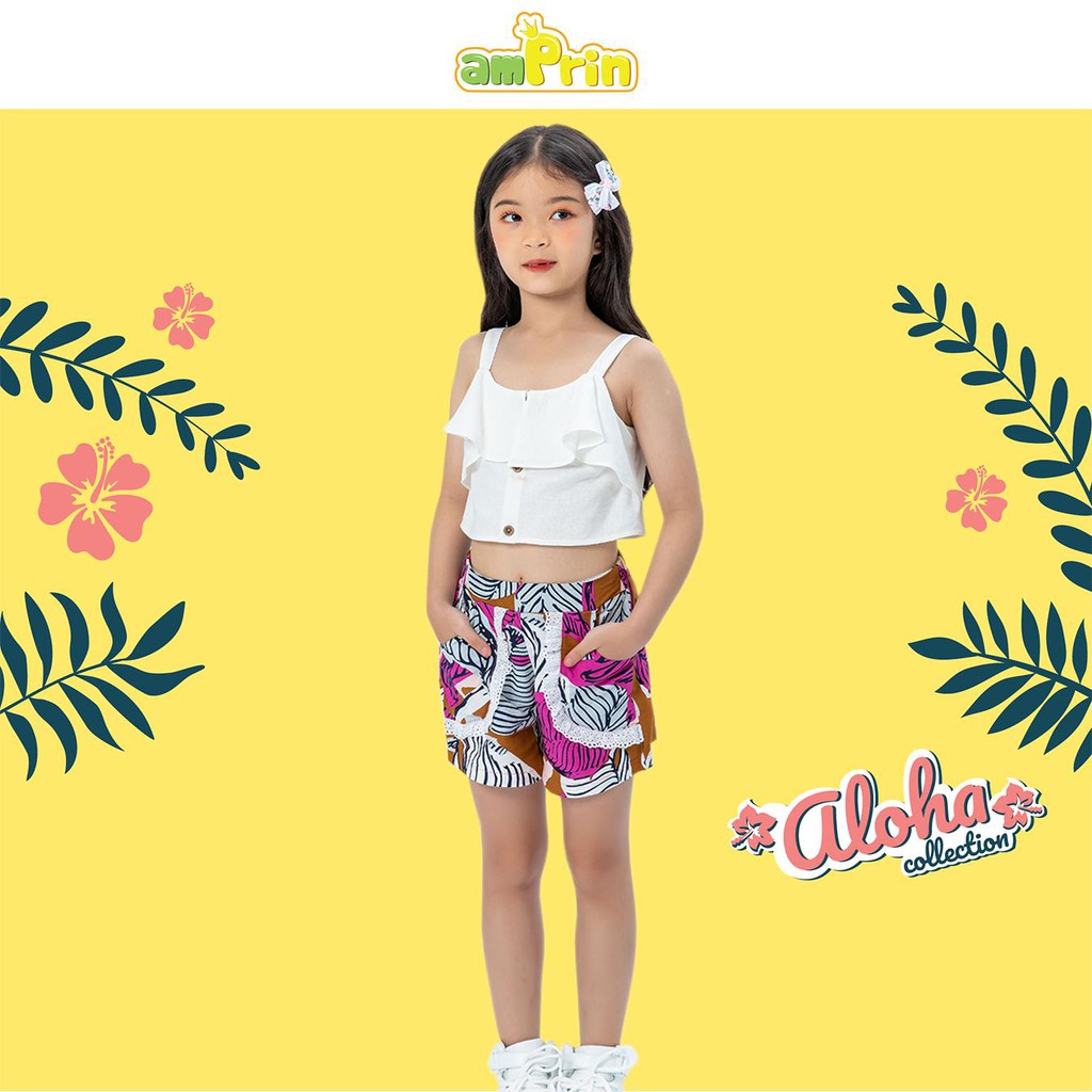 [Mã FARSBRT51 giảm 20K đơn bất kỳ] Áo mini croptop Amprin AG746