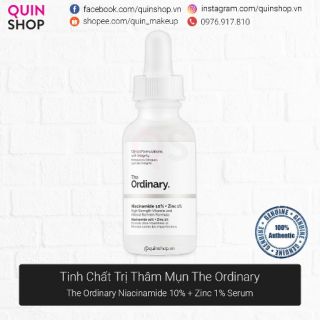 Serum to niacinamide 10% + zinc 1%