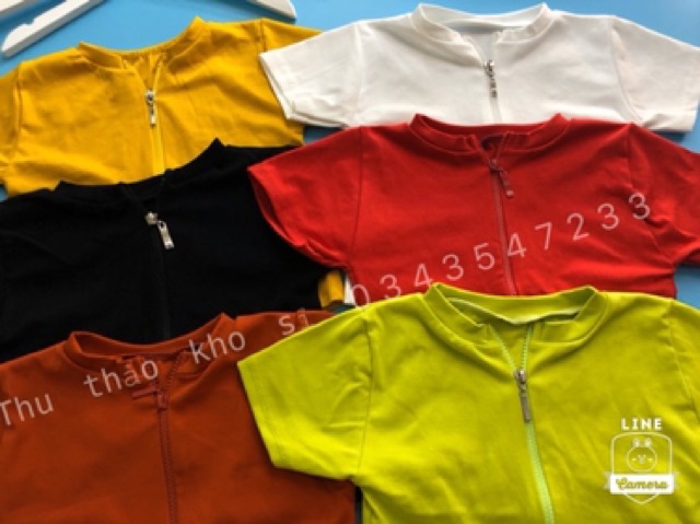 Croptop dây kéo hinh chụp thật kèm video