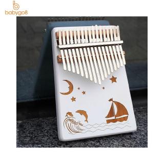 Đàn Kalimba 17 Phím In Hình Dễ Thương