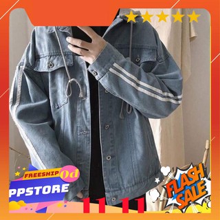 Áo khoác jean nam unisex MIỄN SHIP KHI MUA 3 SP