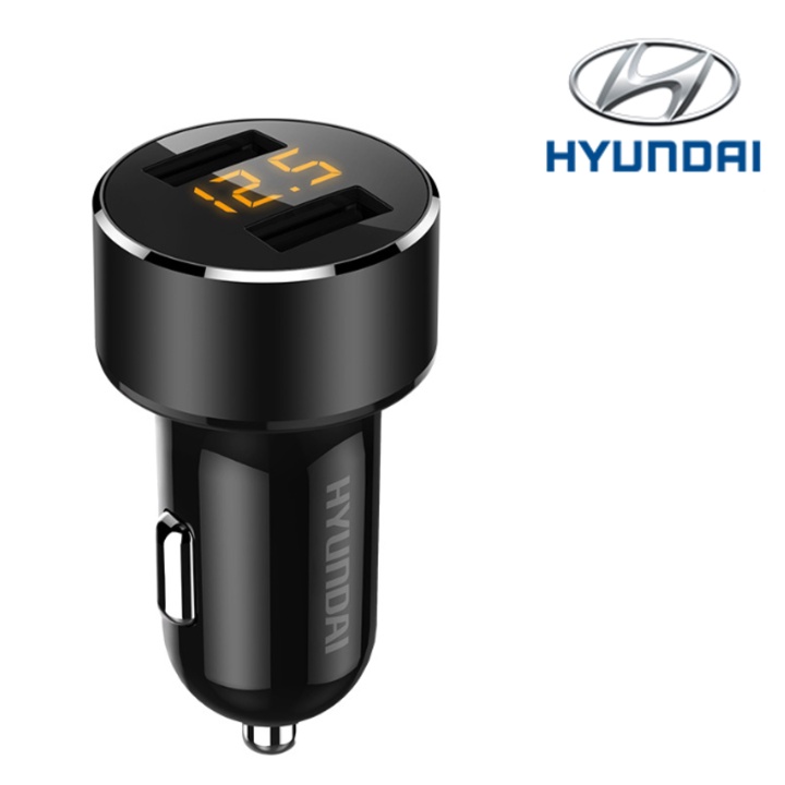 Sản Phẩm Tẩu sạc trên ô tô, thương hiệu cao cấp Hyundai HY-36C - BẢO HÀNH: 12 THÁNG