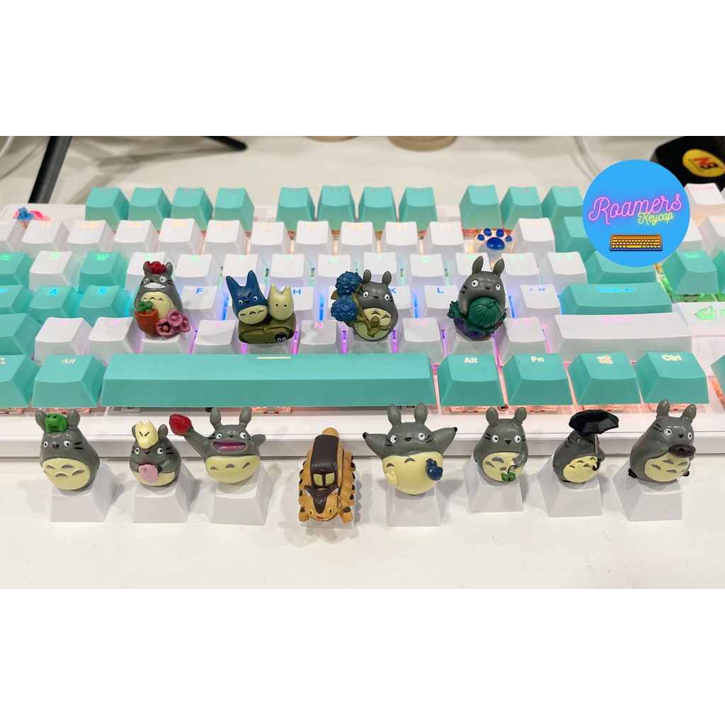 Keycap Lẻ Ghibi Totoro Hoạt Hình Siêu Đẹp Phím R4