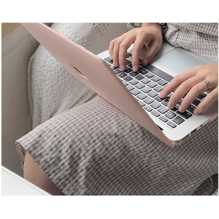 CASE ỐP MACBOOK MÀU HỒNG PASTEL(TẶNG KÈM NÚT BỊT BỤI+CHỐNG GÃY SẠC)