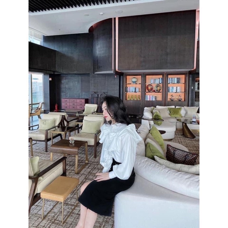 Áo sơ mi bèo công sở sang sịn