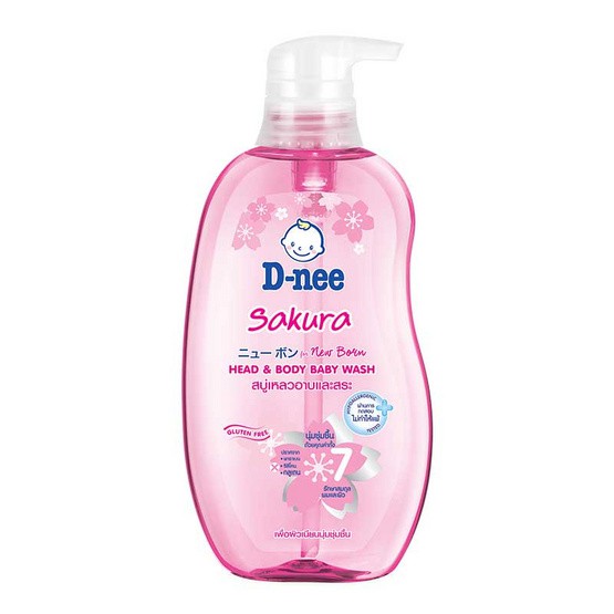 SỮA TẮM GỘI TOÀN THÂN D NEE CHO BÉ 380ML Nội địa Thái Lan