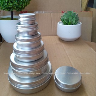 Hũ nhôm tròn 20g / 30g - Hủ thiếc