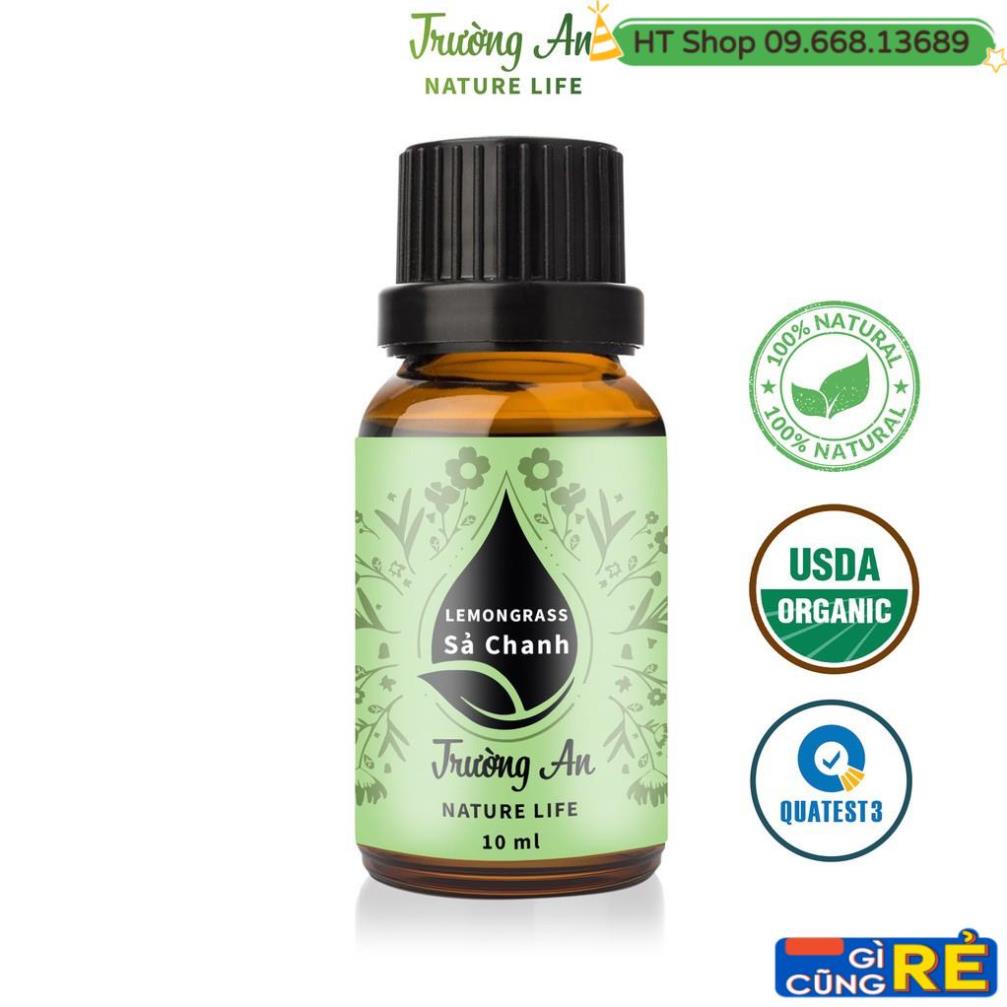 Tinh dầu Sả chanh Lemongrass, thiên nhiên nguyên chất, giúp thơm phòng, đuổi muỗi, thư giãn
