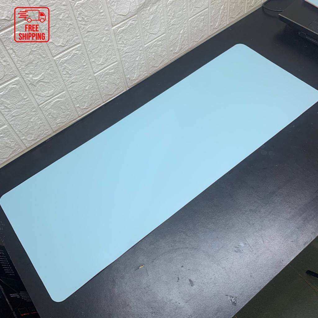 Lót chuột da PU cao cấp chống thấm nước,pad chuột cỡ lớn hai màu