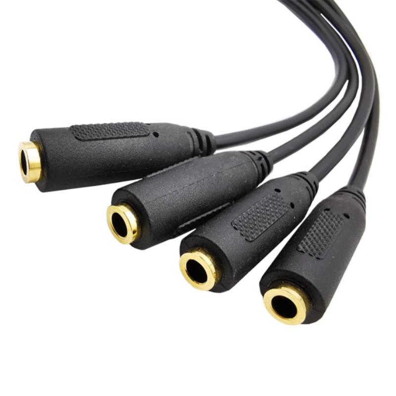 Dây Cáp Âm Thanh Nối Cổng DC3.5 Với Cổng 3.5mm 4 Dc 3.5mm Tiện Dụng