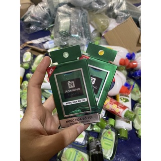 Combo 2 chai nước hoa bỏ túi Romano Classic