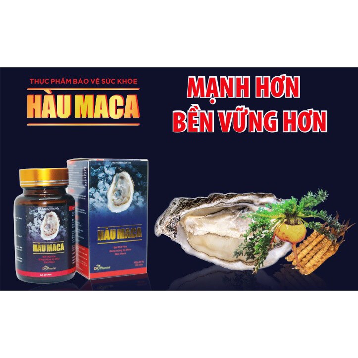 HÀU MACA - Hỗ trợ làm chậm quá trình mãn dục nam