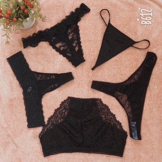 SET 05 Quần Lót Lọt Khe Nữ Sexy, Chất liệu ren, cotton thoáng tháng, siêu co giãn, không tạo vết hằn CB01