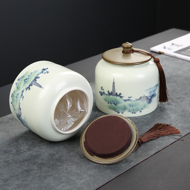 Hũ trà Tịnh Bảo Tháp