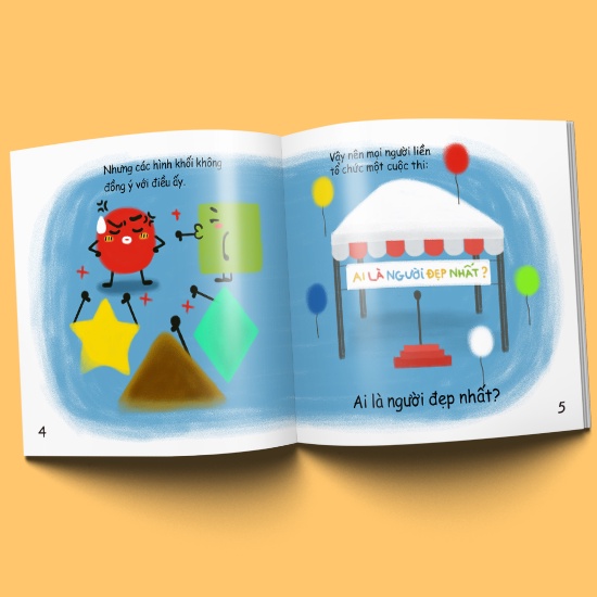 Sách Ehon Có phải hình tròn là đẹp nhất Ehon Nhật Bản cho bé từ 0 6 tuổi