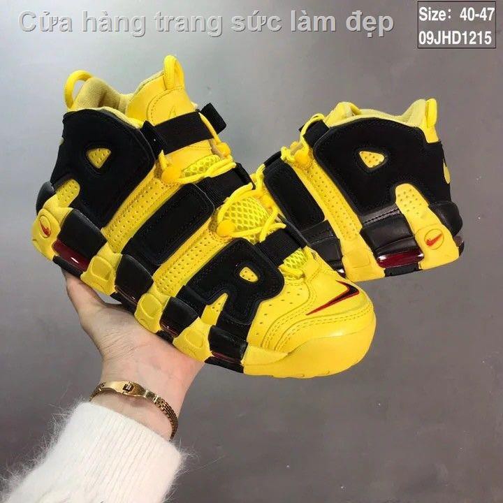 Big AIR Pippen Basketball Shoes Giày nam và nữ Joint Black and White Panda Red Bull Couple chạy thể thao thông thường