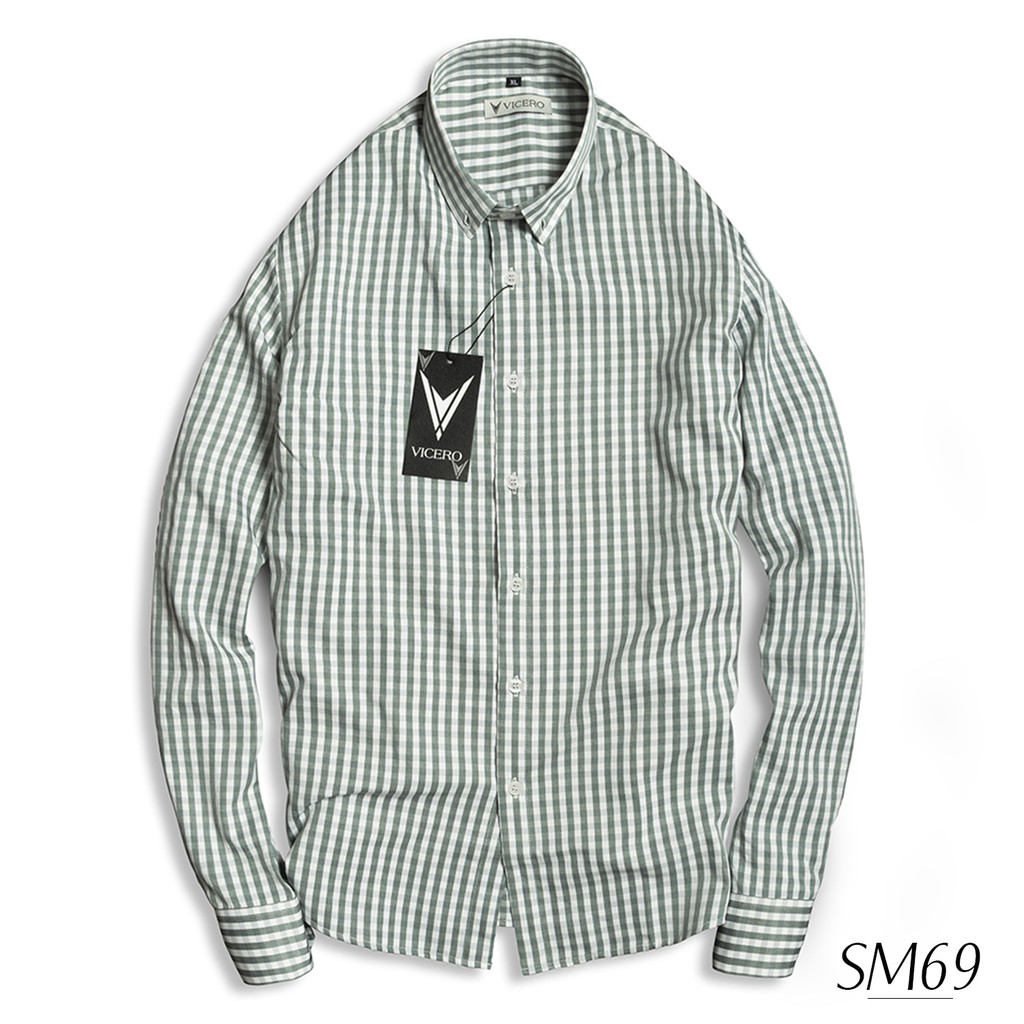 [Mã FAMALLT5 giảm 15% đơn 150K] Áo Sơ Mi Nam Phong cách Trẻ Trung Hiện Đại Thời Trang VICERO | BigBuy360 - bigbuy360.vn