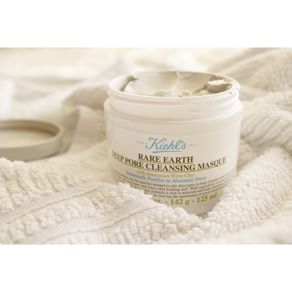 Mặt nạ đất sét Kiiehl's Rare Earth Deep Pore Cleansing Masque Fullsize 125ml