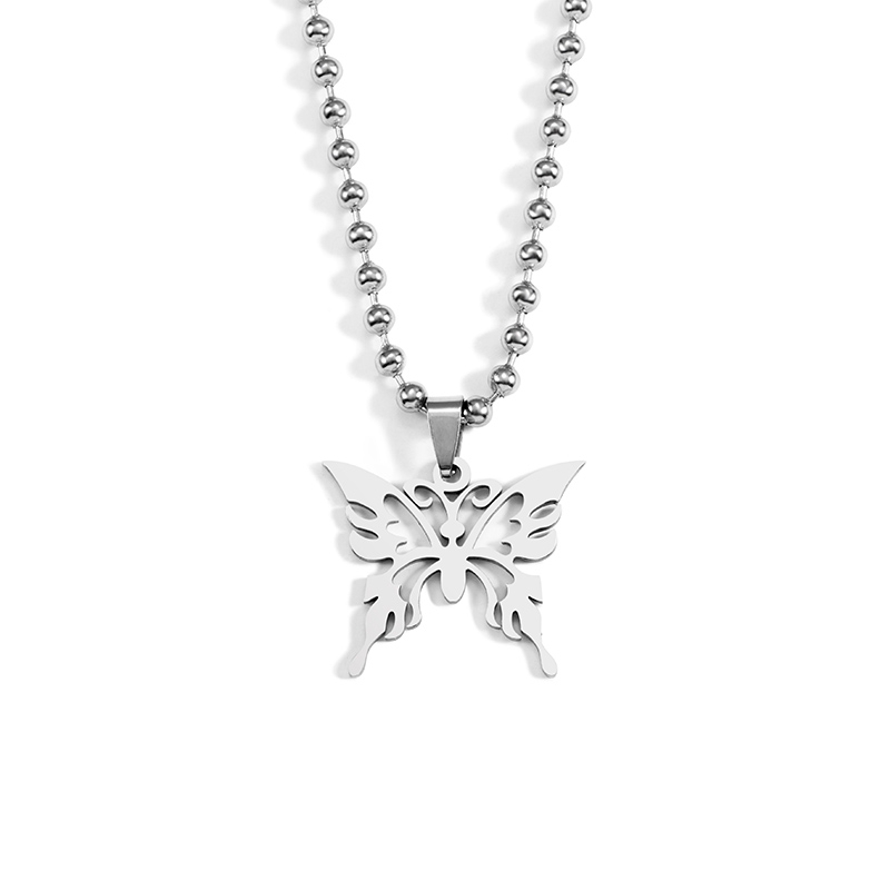 [Mã FASHIONCB231 hoàn tối đa 30K xu đơn 99K] Dây Chuyền Mặt Hình Bướm Bằng Thép Titan Phong Cách Hàn Quốc | BigBuy360 - bigbuy360.vn