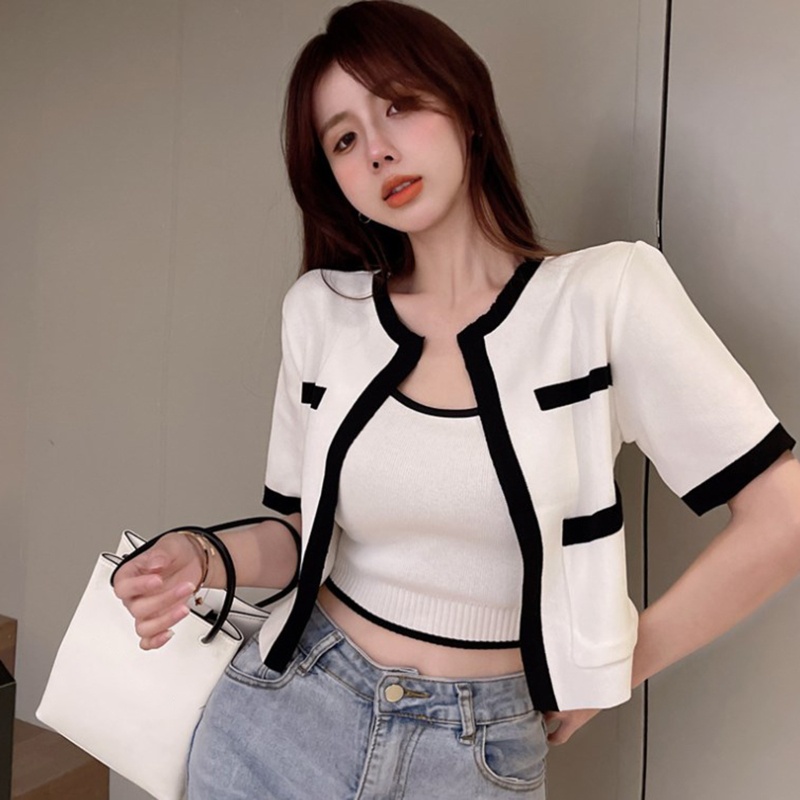 Bộ 2 Áo Khoác Cardigan Dài Tay Thời Trang Nữ Tính
