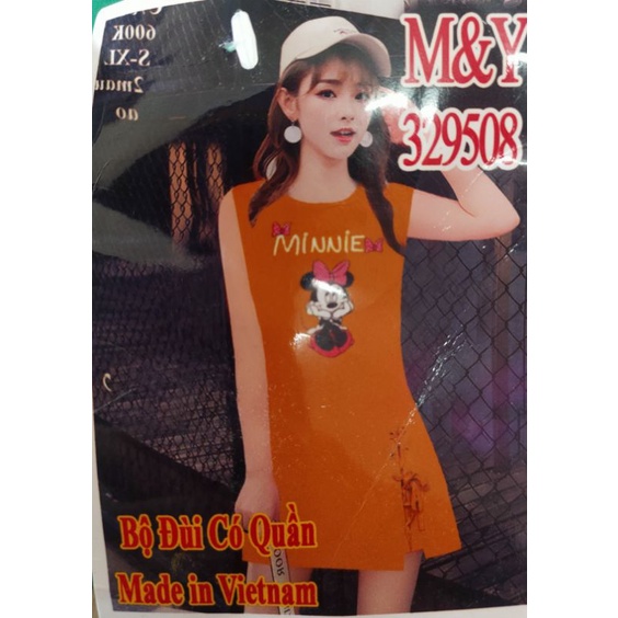 Bộ đùi áo form rộng dài thun thái xịn