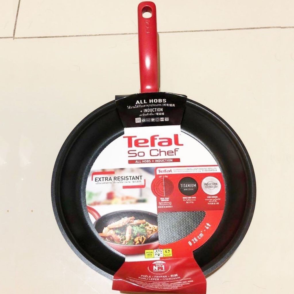 Chảo chiên chống dính đáy từ Tefal Sochef 🥰 FREE SHIP 🥰 Chảo chiên chống dính đáy từ Tefal Sochef  thương hiệu Pháp