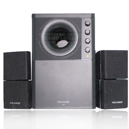 Loa Microlab X2 - 2.1 - hàng chính hãng, Nghe là mê, chất đừng hỏi. Miễn phí ship trong nội thành HN,
