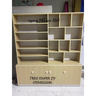Kệ trưng bày nhựa đài loan trưng bày nước sơn mỹ phẩm tiệm nail 145x160
