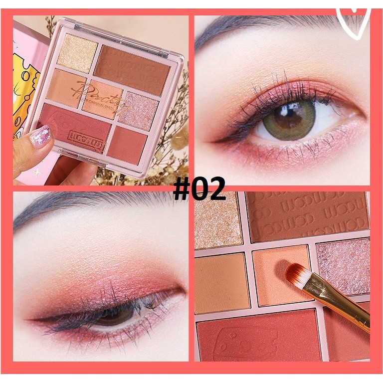 Phấn Mắt WODWOD 7 Ô Cute Cheese Eye Shadow W780