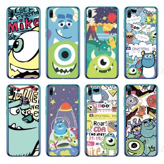 Ốp điện thoại tpu hình quái vật dễ thương thiết kế chống trượt cho Huawei Y7 Pro 2019 /Y7 2019 /Y7 Prime 2019