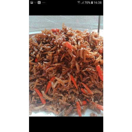 Cá cơm rim cay mặn ngọt ngon dai vừa miệng 120k 500gram | BigBuy360 - bigbuy360.vn