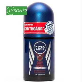 Lăn Ngăn Mùi Nivea Men Khô Thoáng