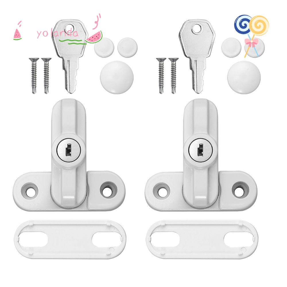 Ổ Khóa Cửa Chữ T Bằng Hợp Kim Kẽm Chống Trộm Kèm Chìa Khóa An Toàn Tiện Dụng