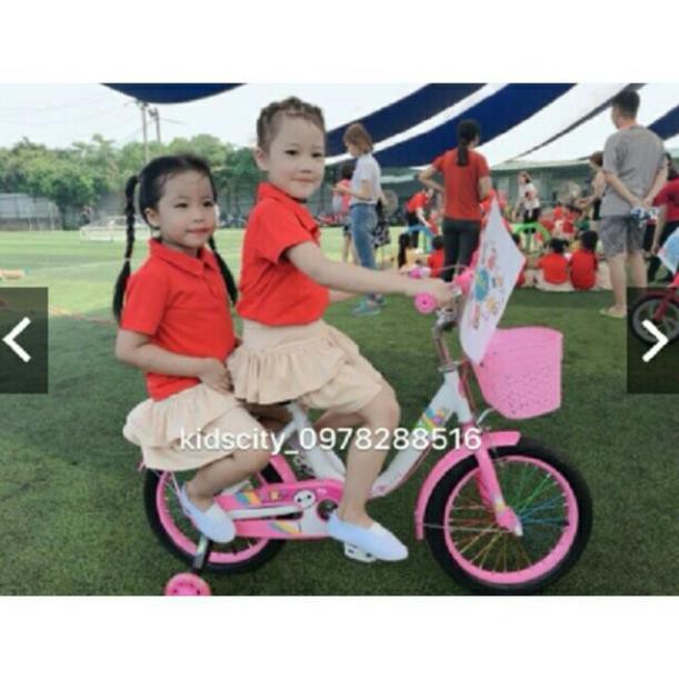 [TỔNG KHO] Xe đạp mini nữ bánh 18, 20 cho bé từ 6-9 tuổi, 7-11 tuổi