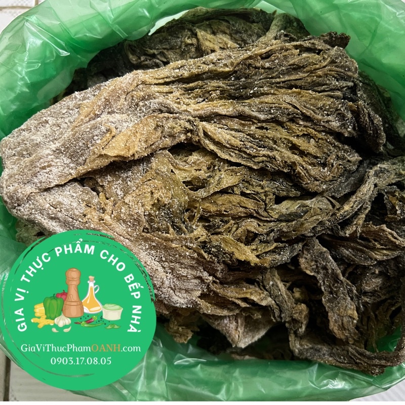 Cải muối nguyên lá - cải mùi xôi