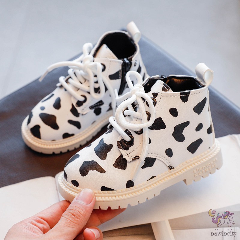 Giày bốt khóa kéo chống trượt thời trang dành cho bé