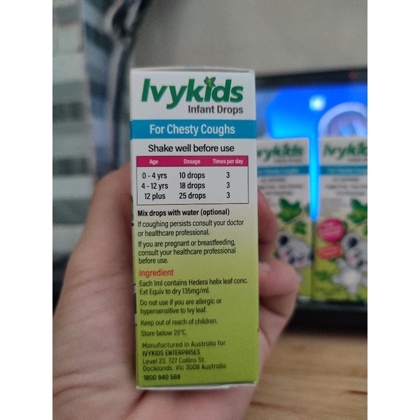 TINH CHẤT IVY KIDS CỦA ÚC 20ml