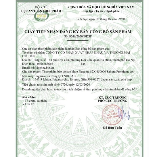 [Mẫu Mới] Nước Uống Đẹp Da 82X Sakura Premium Collagen và Placenta 500ml | BigBuy360 - bigbuy360.vn