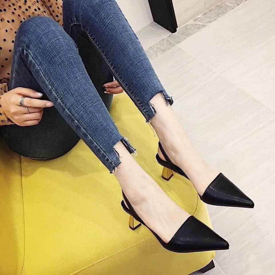 DÉP CAO GÓT ĐẾ VÀNG MŨI NHỌN SIÊU RẺ, TJTCOI4