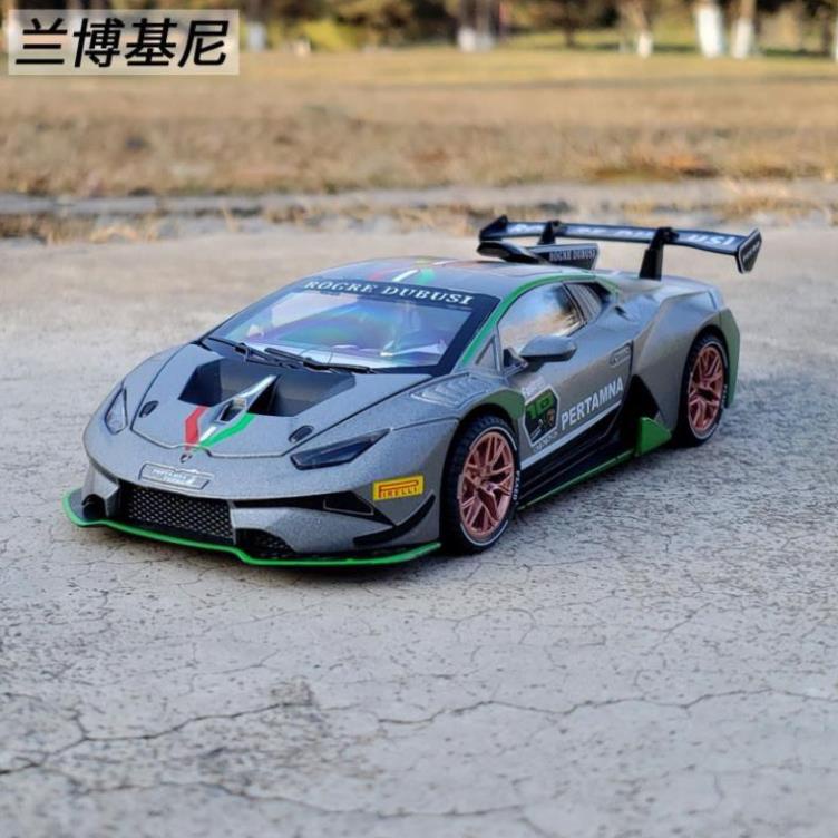 Mô hình xe Lamborghini Huracan Super Trofeo Evo 1:32 Chimei