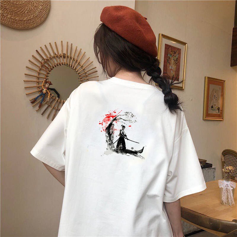 Áo thun nữ tay lỡ form rộng phong cách Nhật Bản đẹp độc lạ vải dày mịn 2020T1653