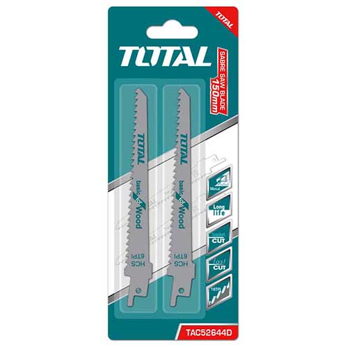 Bộ lưỡi cưa kiếm cưa gỗ Total (TAC52644D)