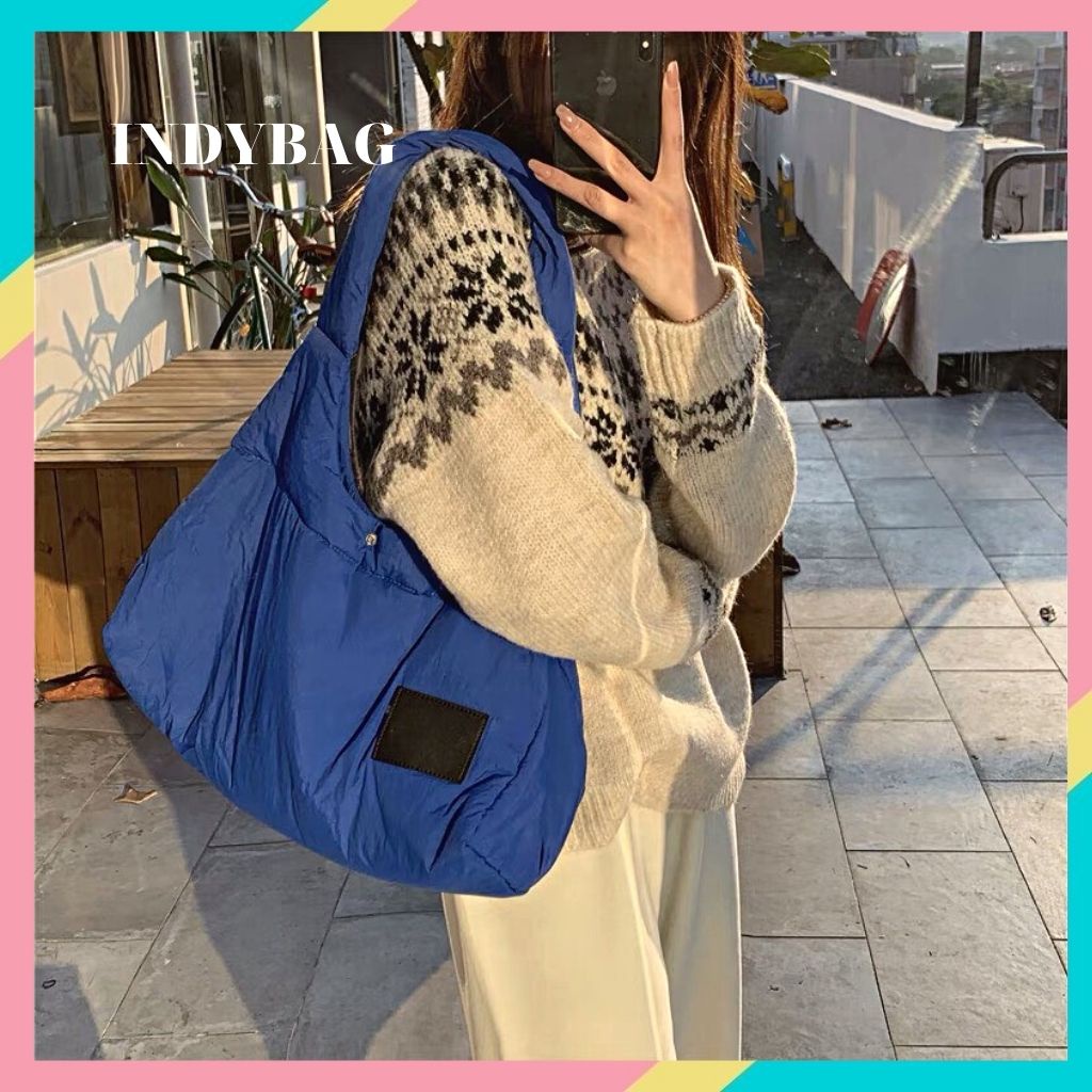 Túi Tote Chất Phao Dày Dặn Mẫu Mới Trending Đi Học Đi Chơi Đều Tiện Túi Nữ Indybag TT110
