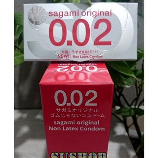 Bao cao su siêu mỏng 12 chiếc Sagami ORIGINAL 0.02
