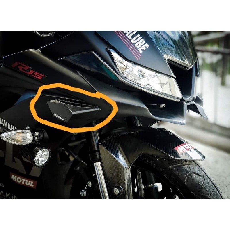 CÁNH GIÓ MINI KIỂU KOSO RACING CBR150 CBR250 CBR650 R15 GSx150 R3