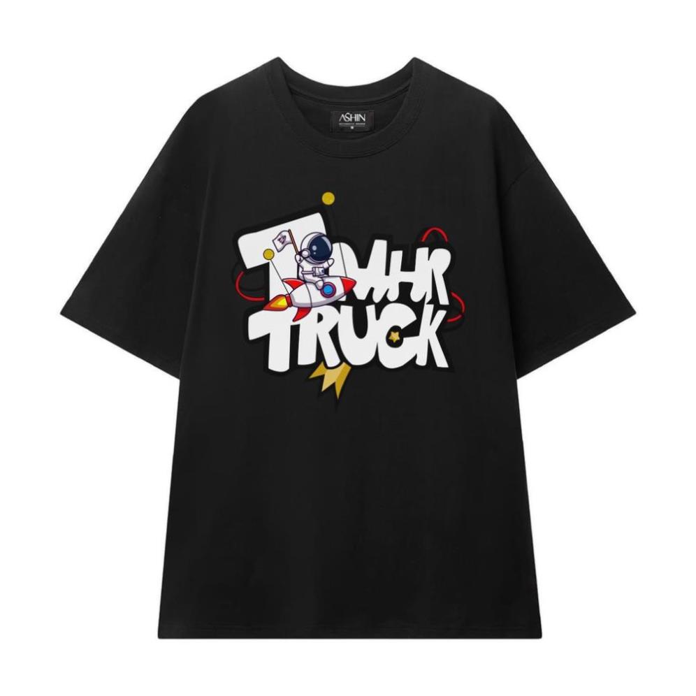 AM29 - Áo thun phi hành gia TRUCK chất cotton thiết kế hình in từ Local Brand 5S Studio Studio