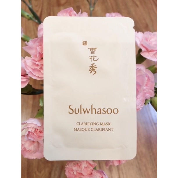 1 Gói 3Ml Mặt Nạ Lột Sulwhasoo Thảo Dược Sáng Mịn Da Tức Thì Sulwhasoo