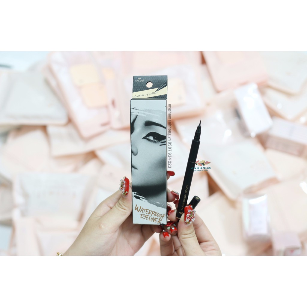 Kẻ Mắt Nước Vacosi Waterproof Eyeliner 5ml | BigBuy360 - bigbuy360.vn