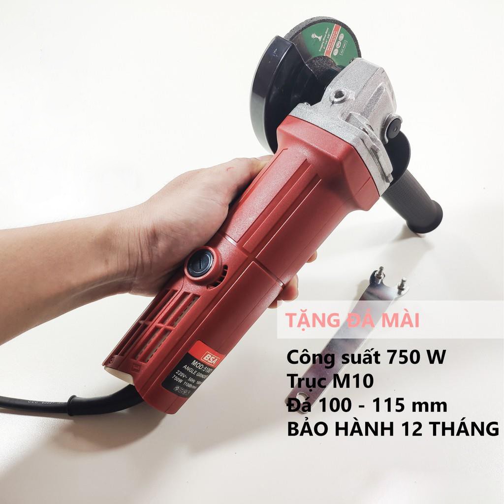 (Loại Tốt) Máy Cắt, Mài BSA 100% Lõi Đồng 750W Hàng Công Ty